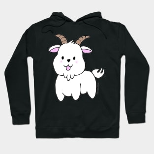 With my goat I will run Hoodie